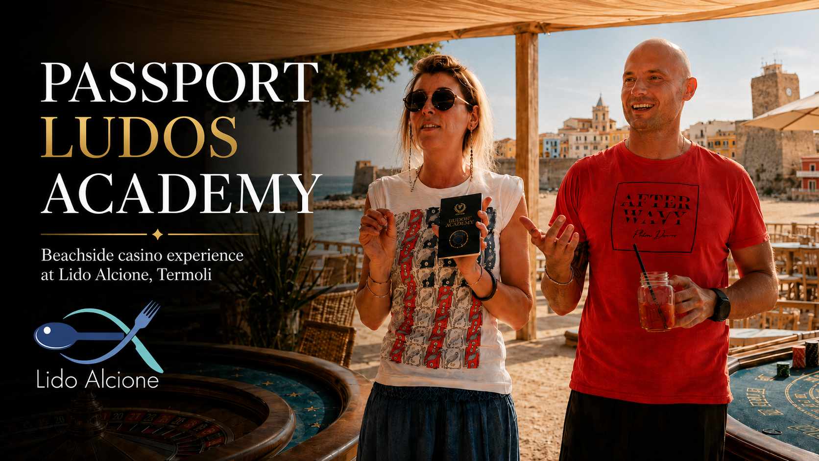 Al Lido Alcione di Termoli nasce Passport Ludos Academy tra croupier, sport e gioco responsabile